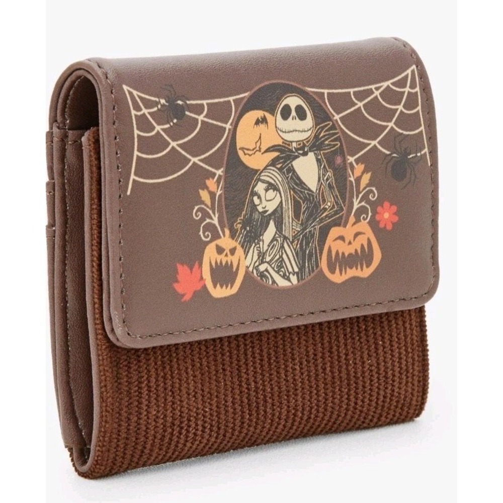 Her Universe The Nightmare Before Christmas Harvest Corduroy Shoulder Bag WALLET - Picture 7 of 10